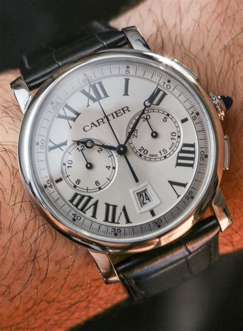 cartier chronograph review